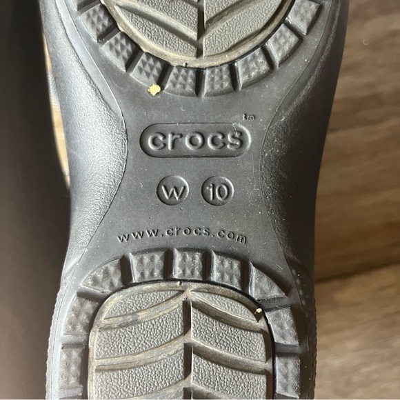 Black crocs rain boots - Picture 5 of 5